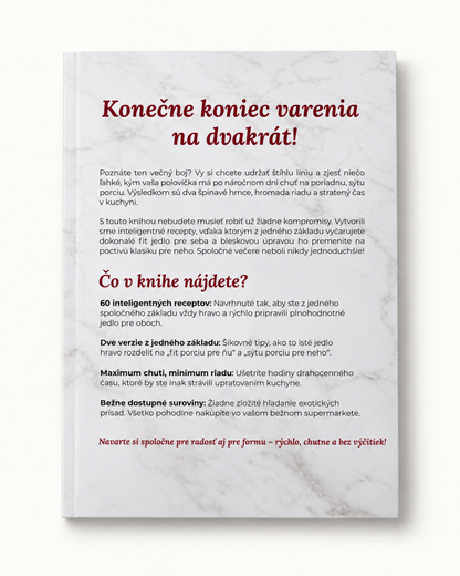Spolu bez výčitiek – tlačená kuchárka (predobjednávka)